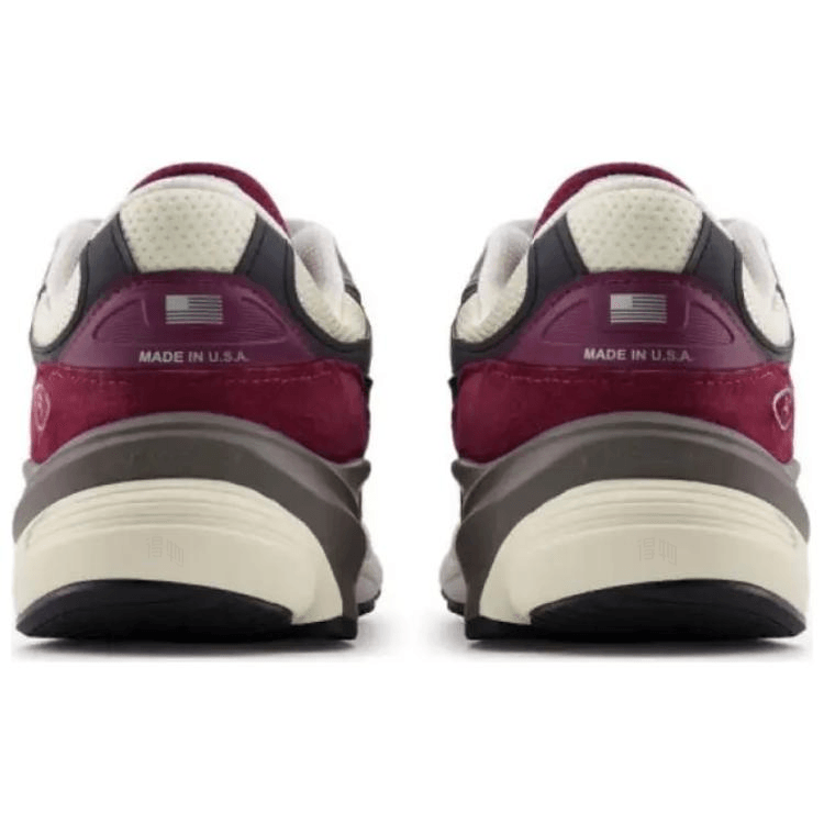 New Balance 990 V6 Brown Red — фото 4