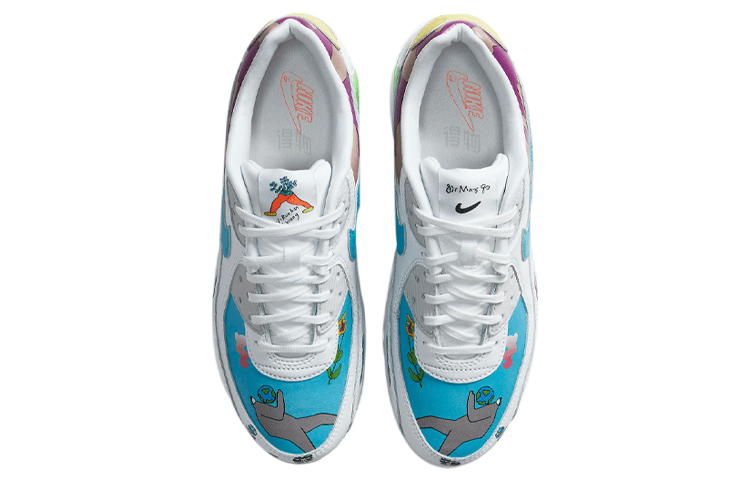 Nike Ruohan Wang x Nike Air Max 90 FlyLeather QS — фото 3