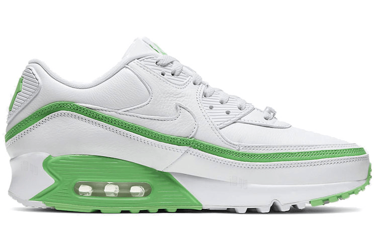 Nike UNDEFEATED x Nike Air Max 90 White Green — фото 1