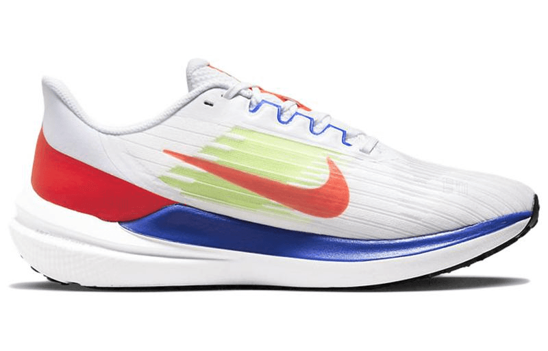 Nike Zoom Winflo 9 White Red Blue — фото 1
