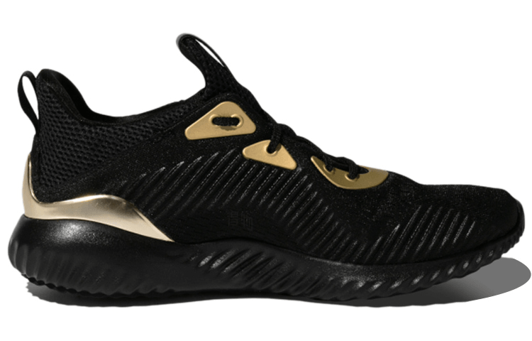 Adidas Alphabounce 1 Black Gold — фото 1