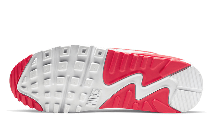 Nike UNDEFEATED x Nike Air Max 90 White Red — фото 4