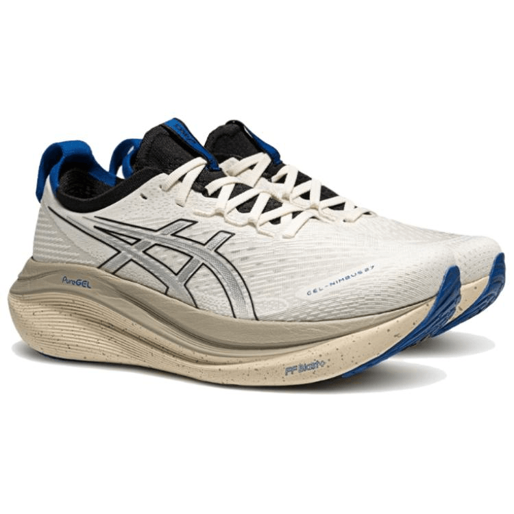 ASICS GEL-NIMBUS 27 White Silver — фото 1