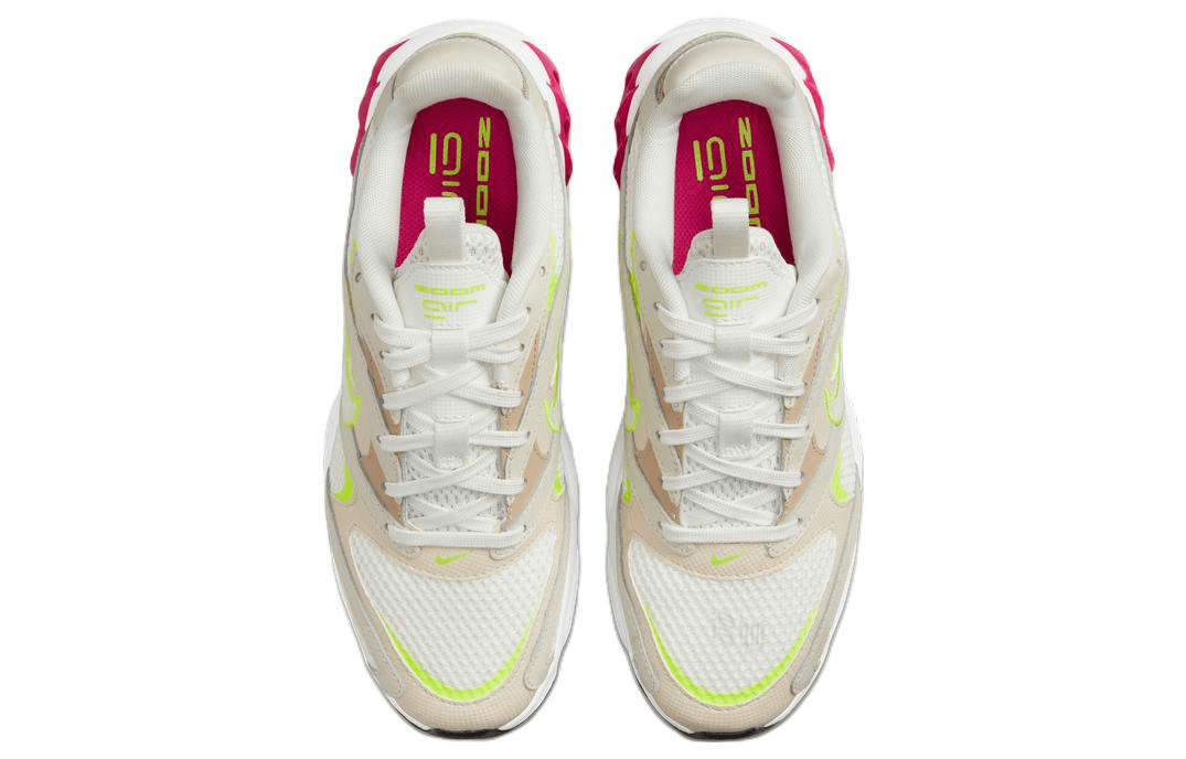 Nike Zoom Air Fire White Brown Green — фото 3