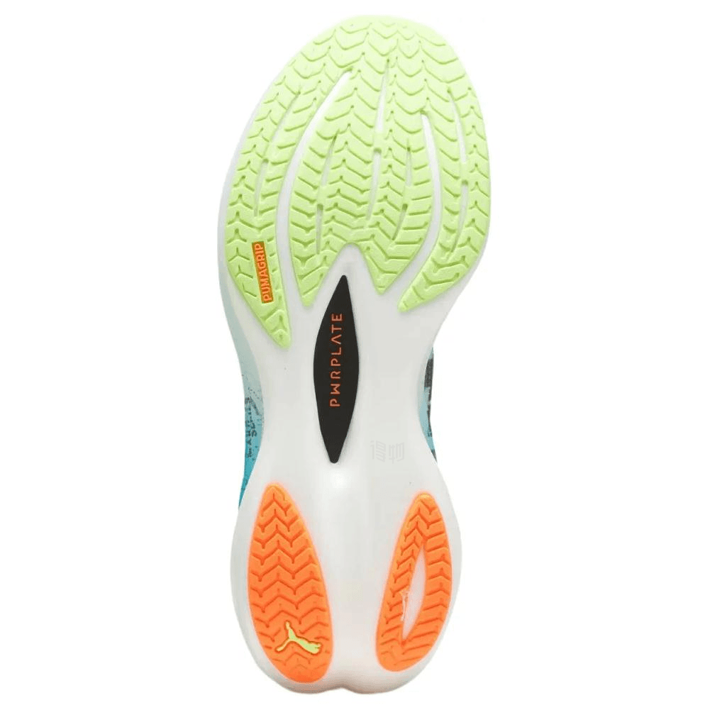 Puma Deviate NITRO 3 White Blue — фото 2