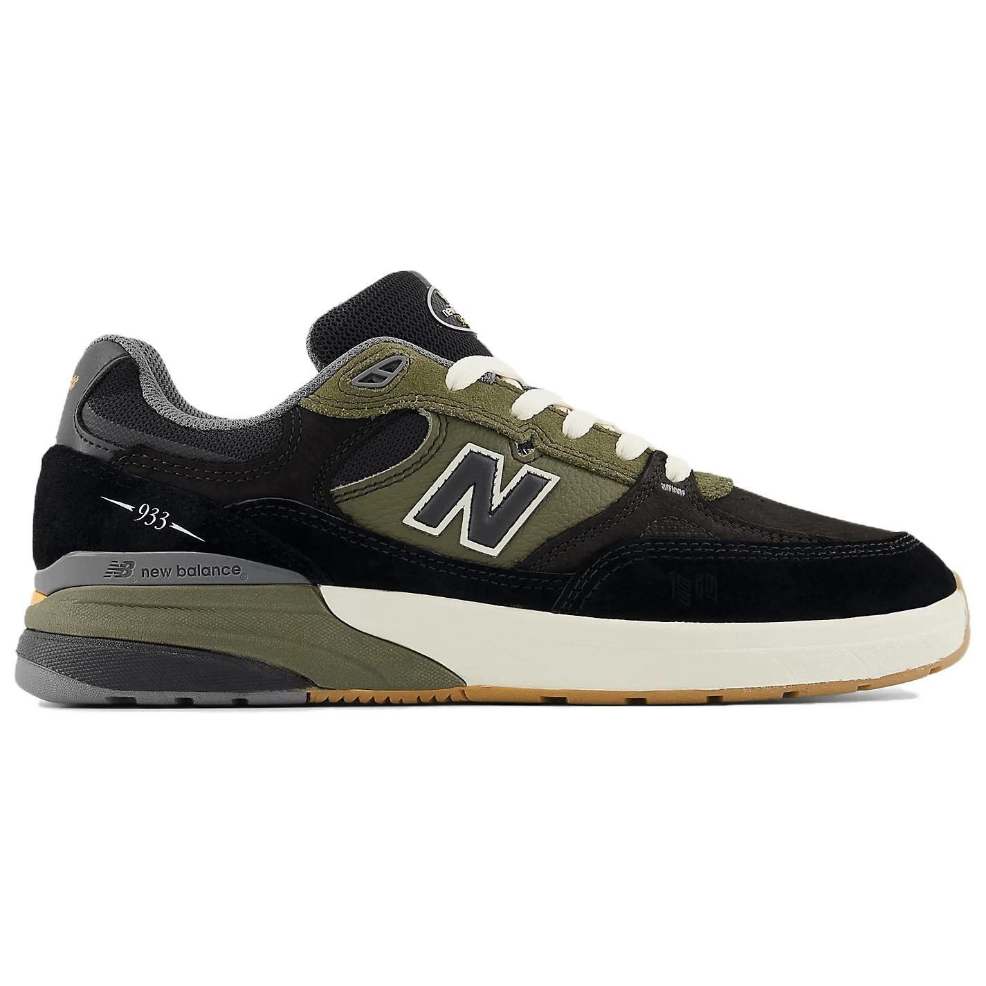 New Balance Numeric 933 Black Olive — фото 1