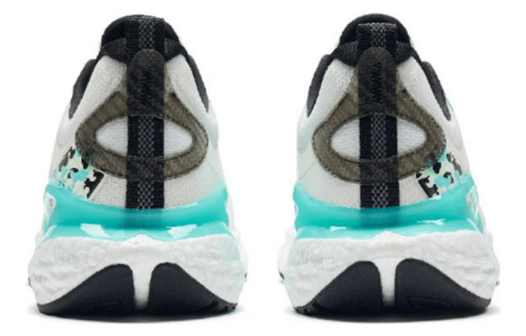 特步 Xtep Running Shoes White Black Green — фото 2