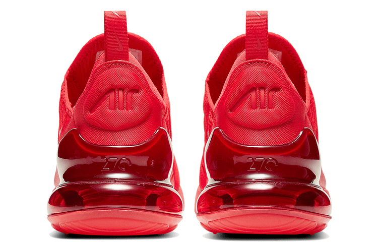 Nike Air Max 270 Triple Red — фото 3