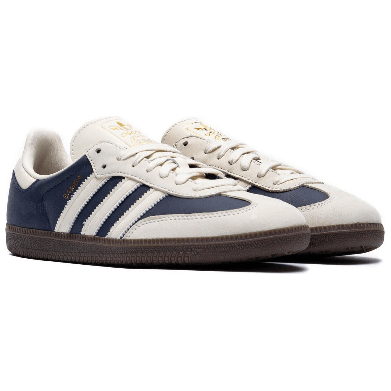 Adidas Samba OG White Blue — фото 1