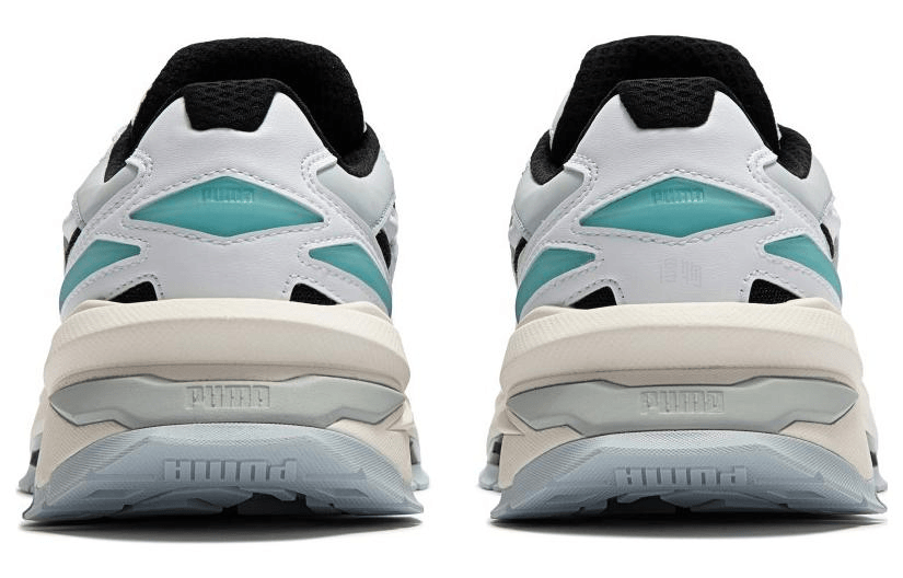 Puma Nano Odyssey White Black Green — фото 4
