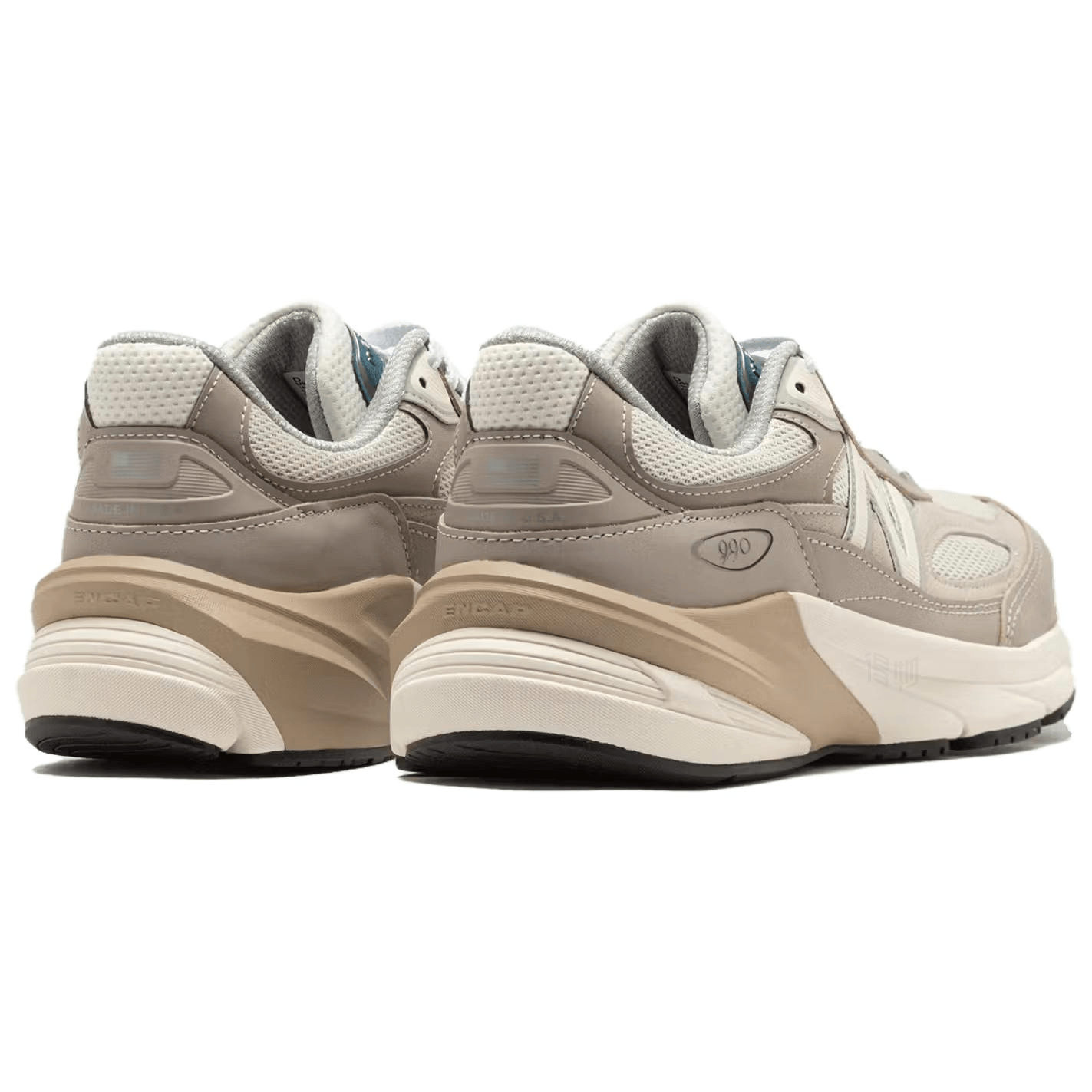New Balance 990 V6 Light Mushroom Moonrock — фото 3