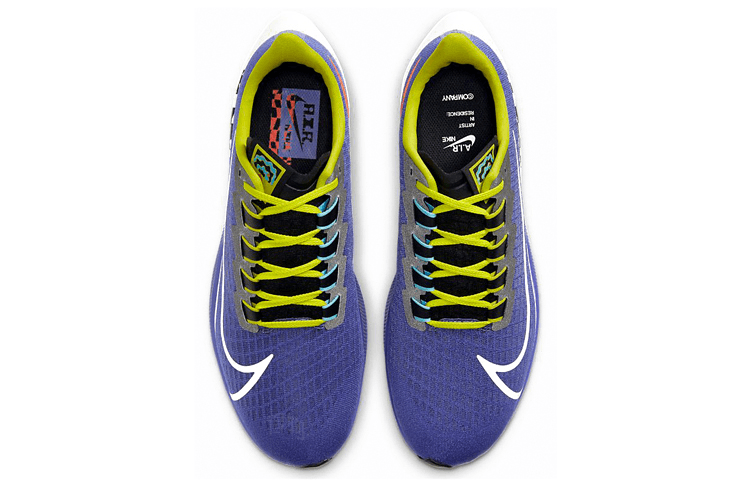 Nike Pegasus 37 Blue Yellow — фото 3