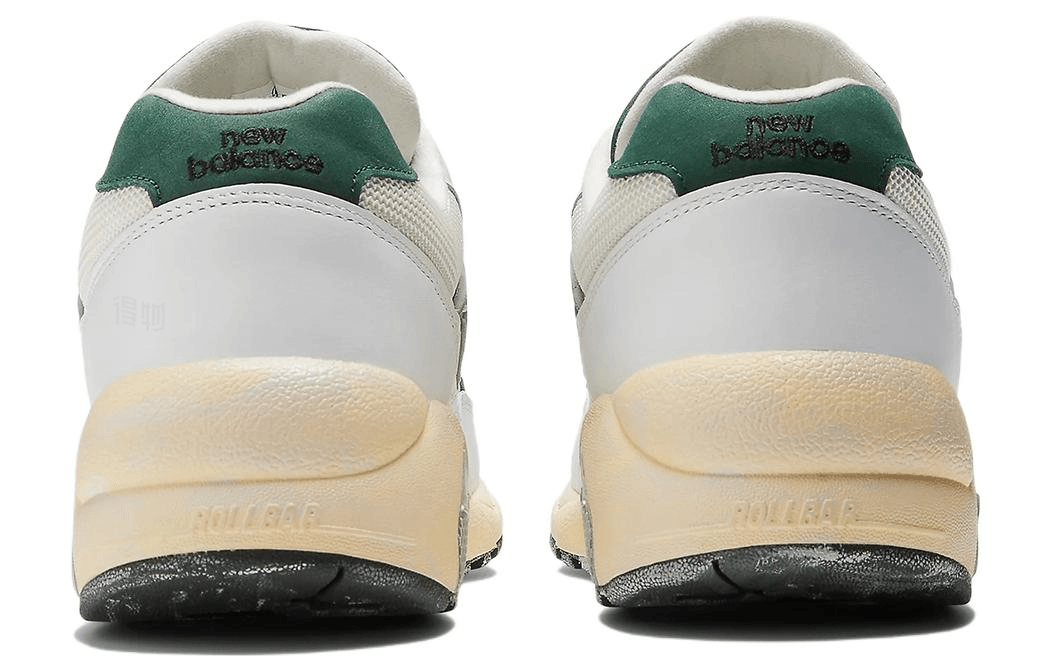 New Balance 580 White Green Yellow — фото 4