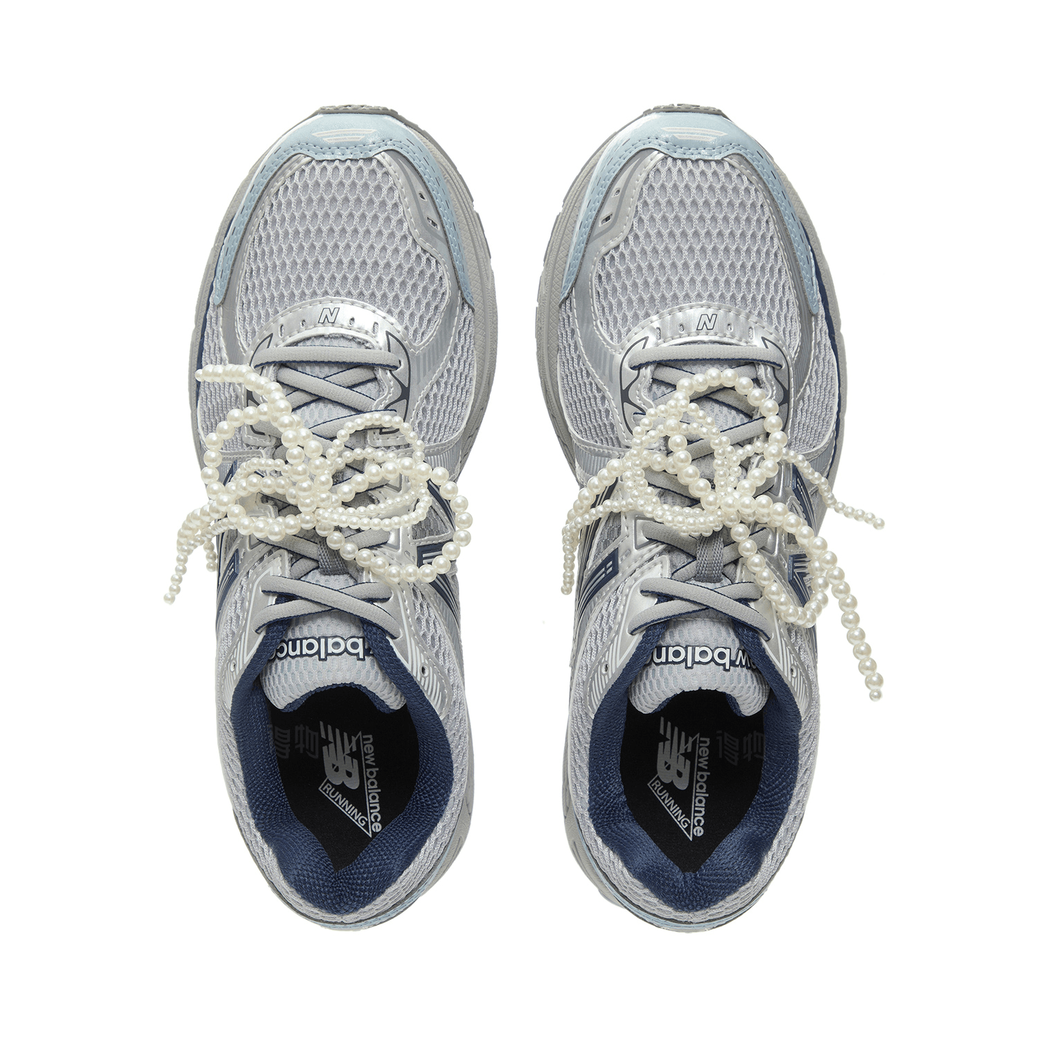 New Balance 860 v2 Silver Grey Blue — фото 10