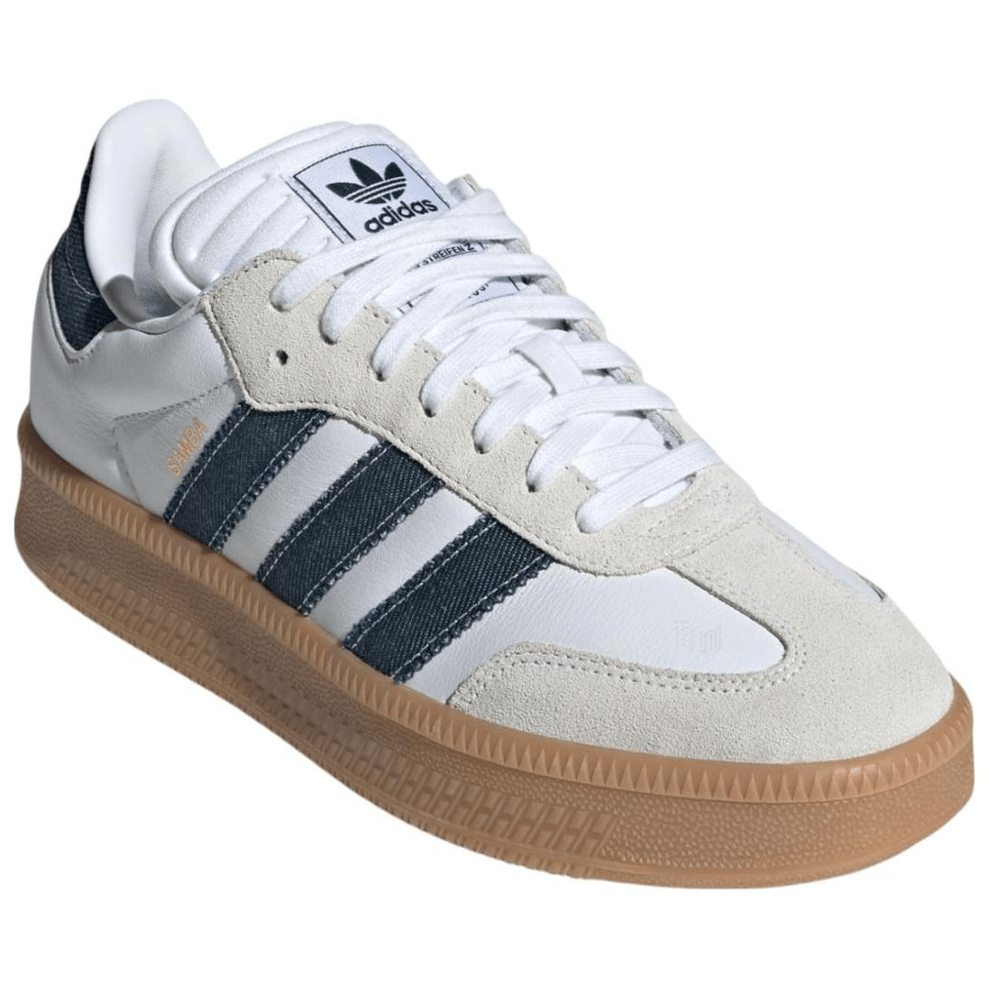 Adidas Samba XLG White Blue — фото 1