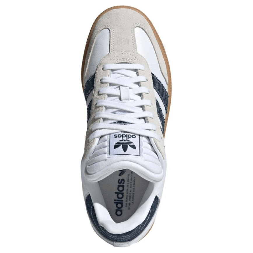 Adidas Samba XLG White Blue — фото 2