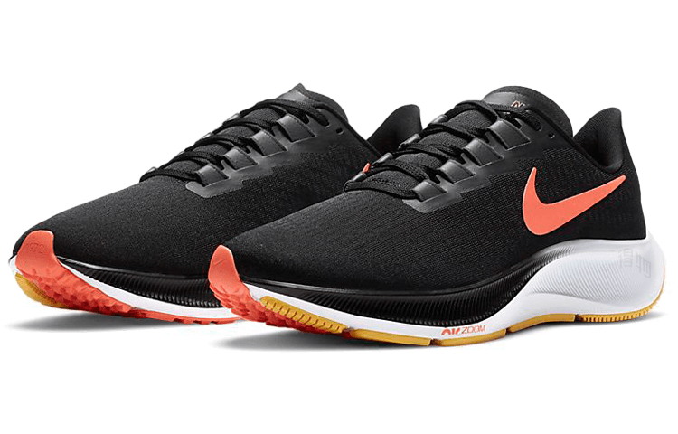 Nike Pegasus 37 Black Orange — фото 2