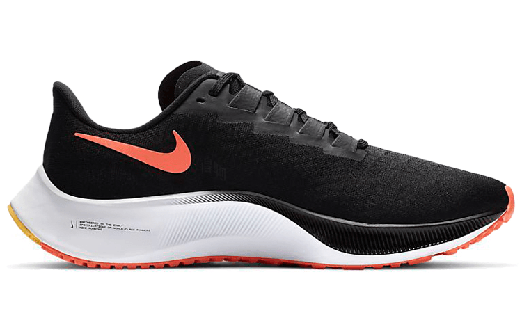 Nike Pegasus 37 Black Orange — фото 1