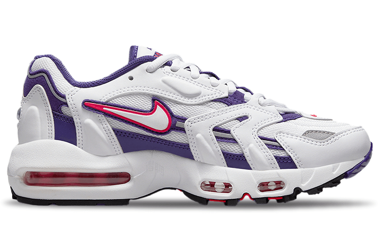 Nike Air Max 96 White Purple — фото 1