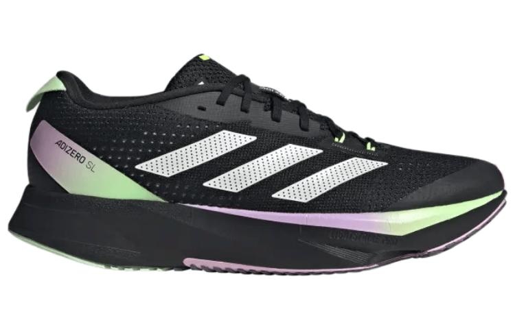 Adidas Adizero SL Black Purple Green — фото 1
