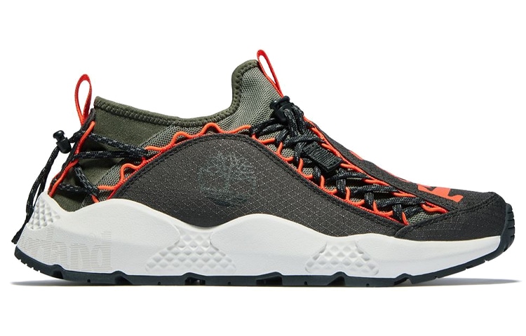 Timberland Low Top Running Shoes Black Green — фото 1
