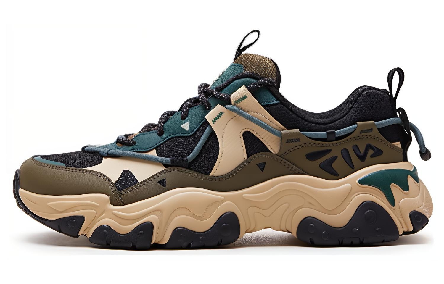 FILA Fluid 5 Black Green