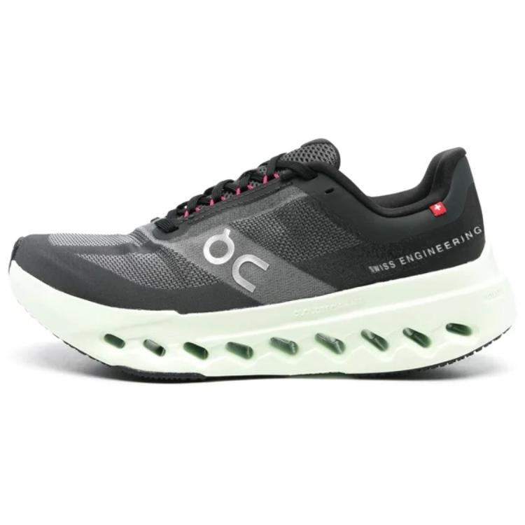 On昂跑 On Cloudsurfer Black Green