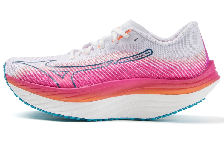 Mizuno Wave Rebellion Pro White Blue Purple