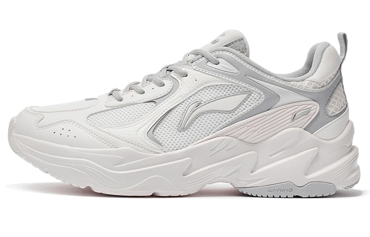 李宁 LiNing Running Shoes White Grey