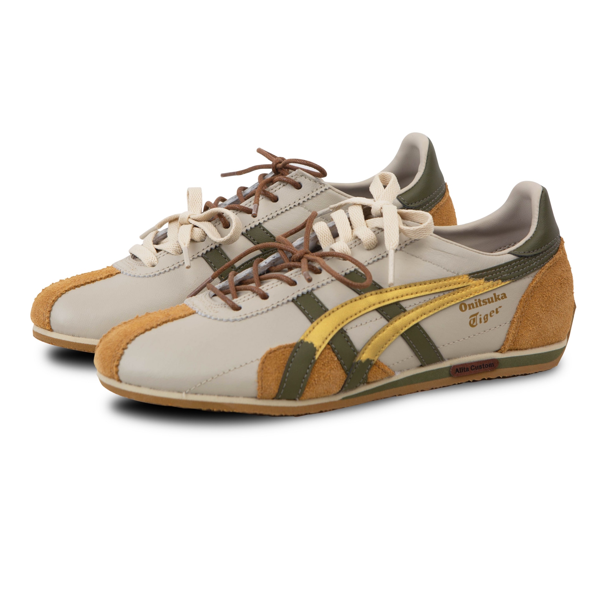 Onitsuka Tiger Runspark Beige Brown — фото 2