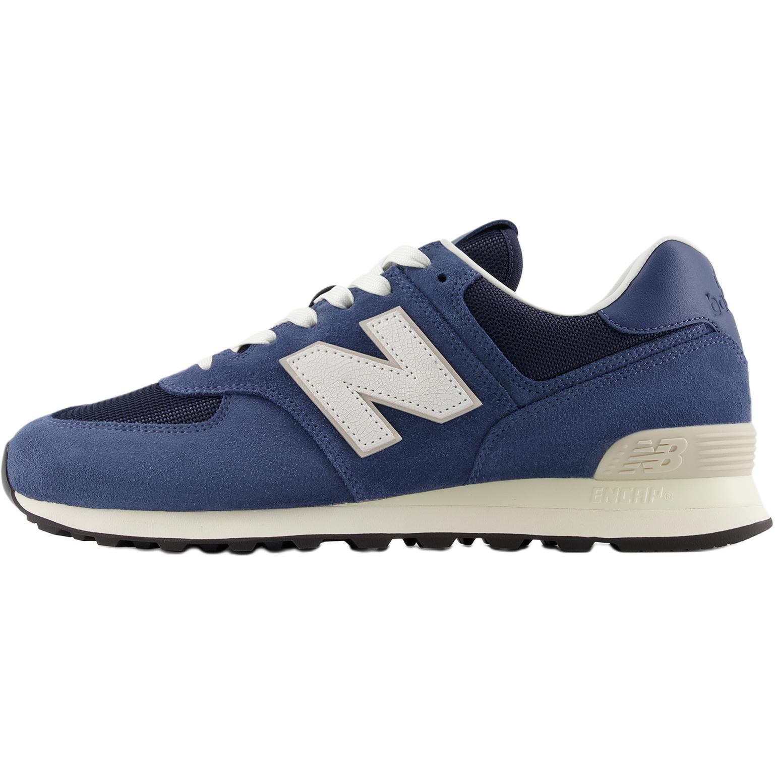 New Balance 574 Blue White Black