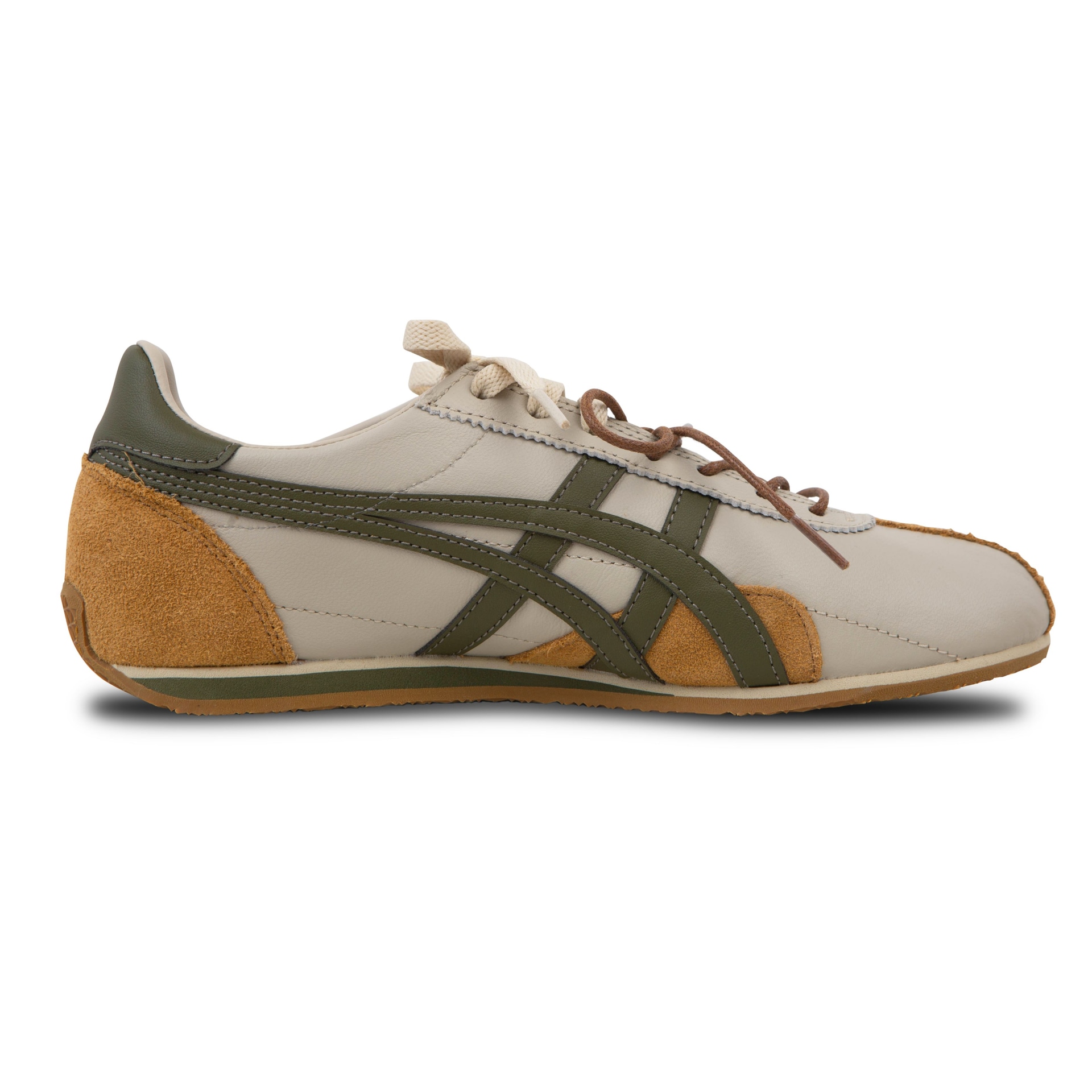Onitsuka Tiger Runspark Beige Brown — фото 1