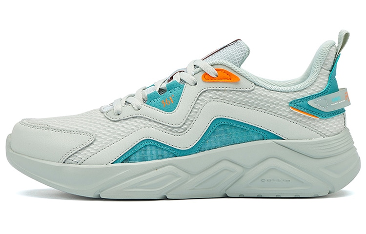 361° Running Shoes Low Cut Gray Green