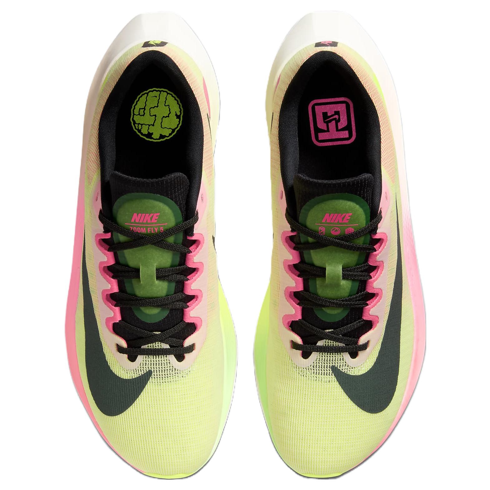 Nike Zoom Fly 5 Green Yellow — фото 2