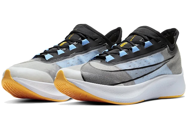 Nike Zoom Fly 3 Black Blue — фото 2