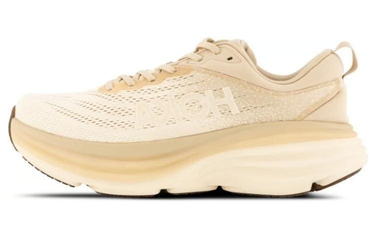 HOKA ONE ONE Bondi 8 White Brown