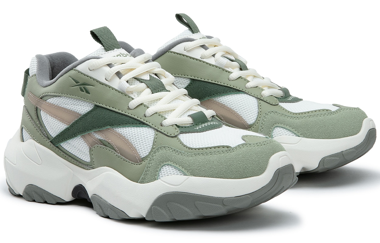 Reebok FLUFFI PUFF CN White Green — фото 1
