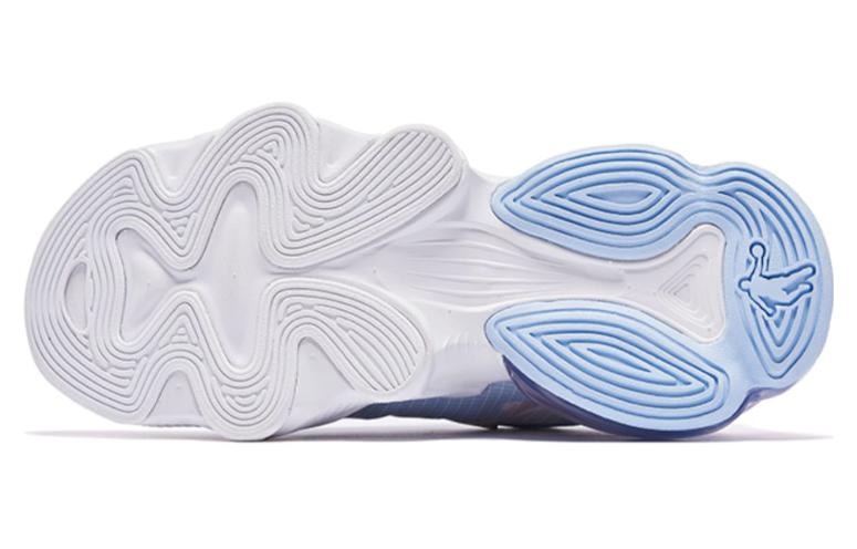 乔丹 Jordan Running Shoes White Blue Pink — фото 5