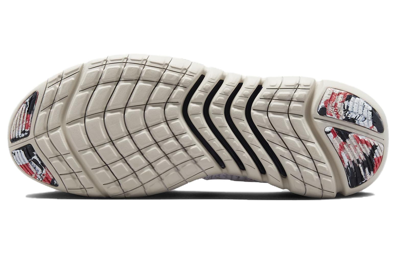 Nike Free Run 5 White Black — фото 5