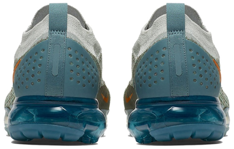 Nike VaporMax Moc 2 Light Silver Campfire Orange Celestial Teal — фото 3
