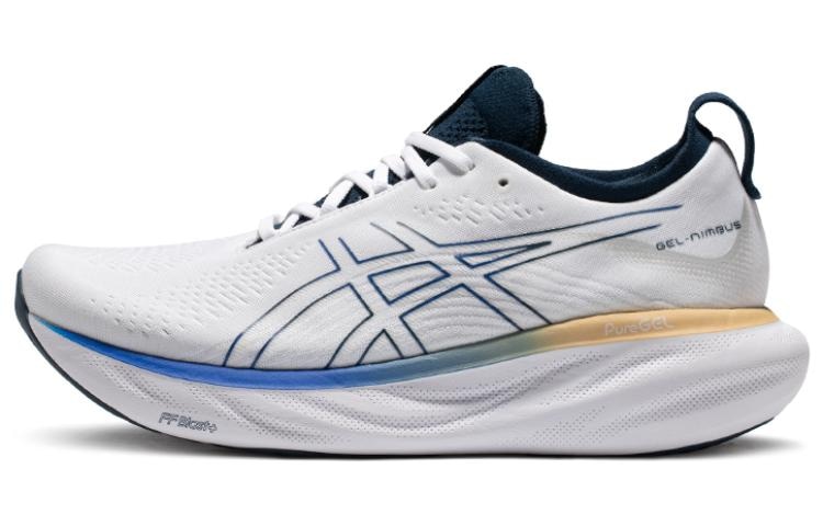 Asics GEL-Nimbus 25 White Black Blue Orange