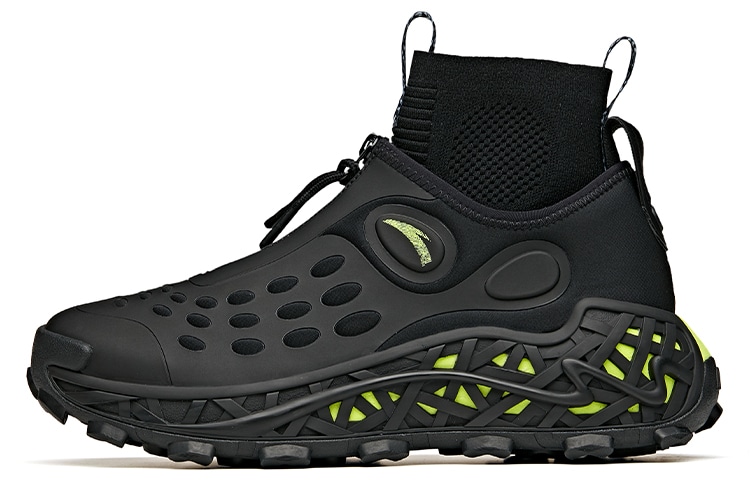安踏 Anta x Salehe Bembury High-Top Running Shoes Black