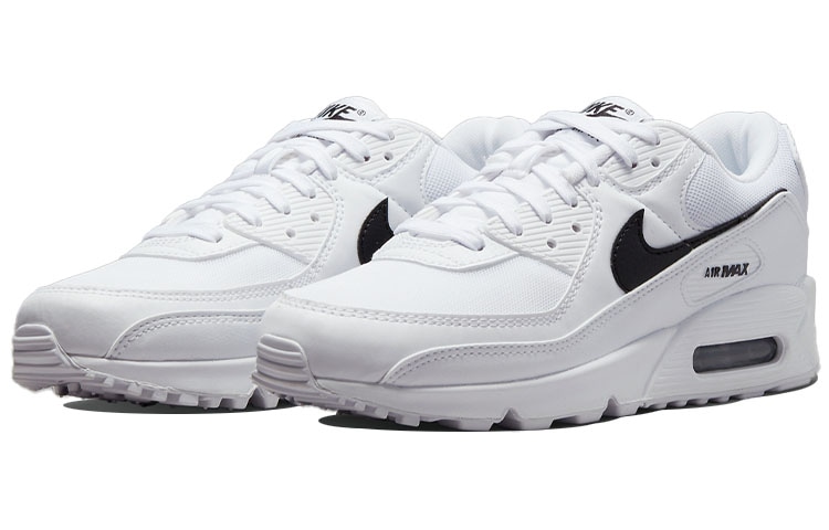 Nike Air Max 90 Next Nature White Black — фото 3