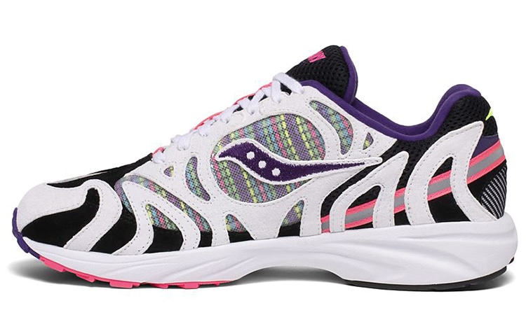 Saucony Grid Azura 2000 White Black Purple