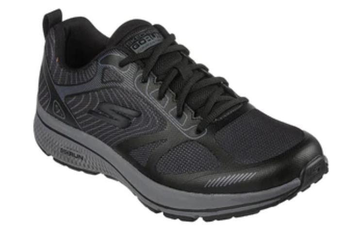 Skechers Go Run Consistent Black Grey — фото 2