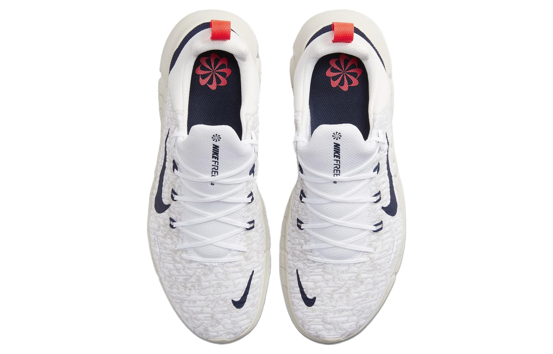 Nike Free Run 5 White Black — фото 3