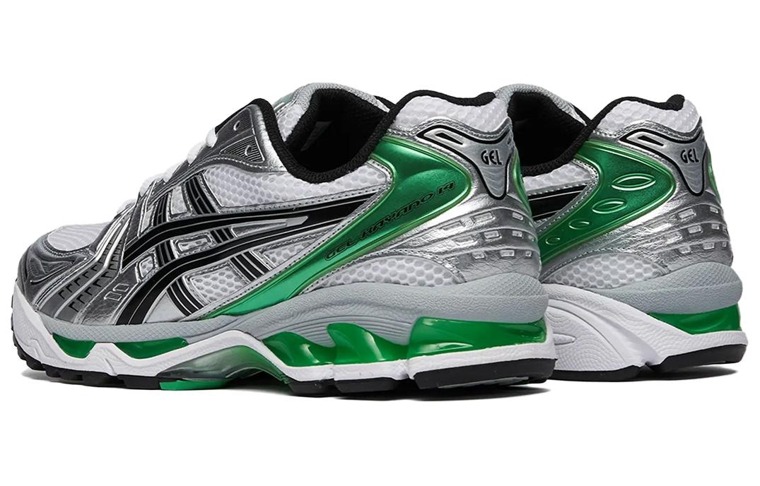 ASICS Gel-Kayano 14 Silver Black Green — фото 2