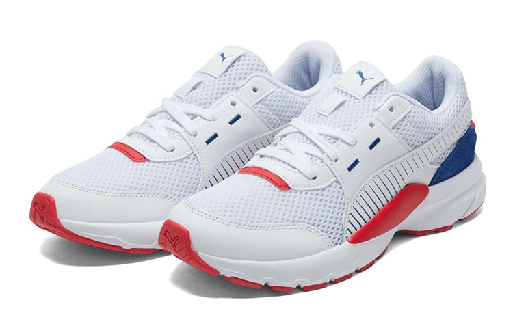 Puma Future Runner Premium Red White — фото 2