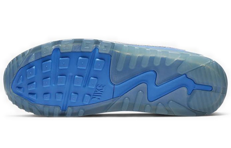 Nike UNDEFEATED x Nike Air Max 90 Blue — фото 5