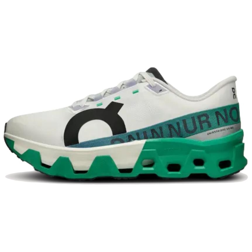 On昂跑 On Cloudmonster White Green